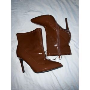 Torrid Stretched Pointed Toe Stiletto Heel Ankle Bootie 11WW